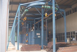 【3月29日】【吊钩通过式抛丸机】，抗工件疲劳倍儿棒！