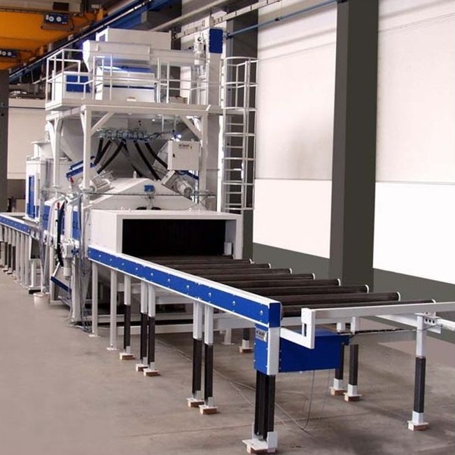 大理石抛丸机——大理石的美化表面处理机械!