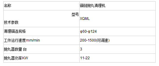 锚链抛丸机